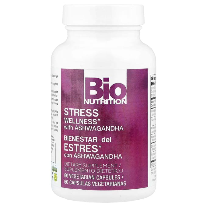 Stress Wellness, met Ashwagandha, 60 Vegetarische Capsules