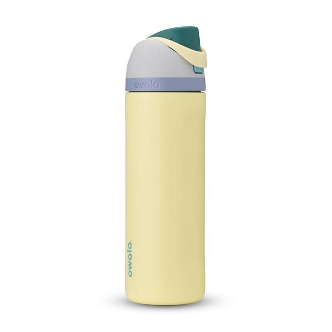 owala FreeSip 24oz. 710ml Fles geel