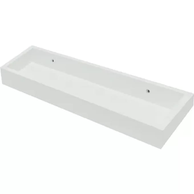 Duraline Moderne Wandplank Wit 9003 40x4x15cm