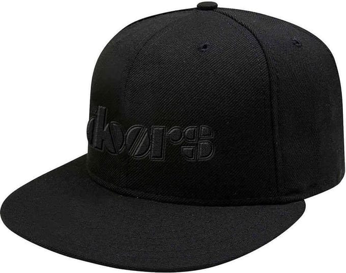 The Doors - Logo Snapback Pet - Zwart