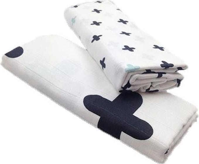 Briljant Baby Hydrofiele Wikkeldoek CrizzzCrozzz - 2 Stuks