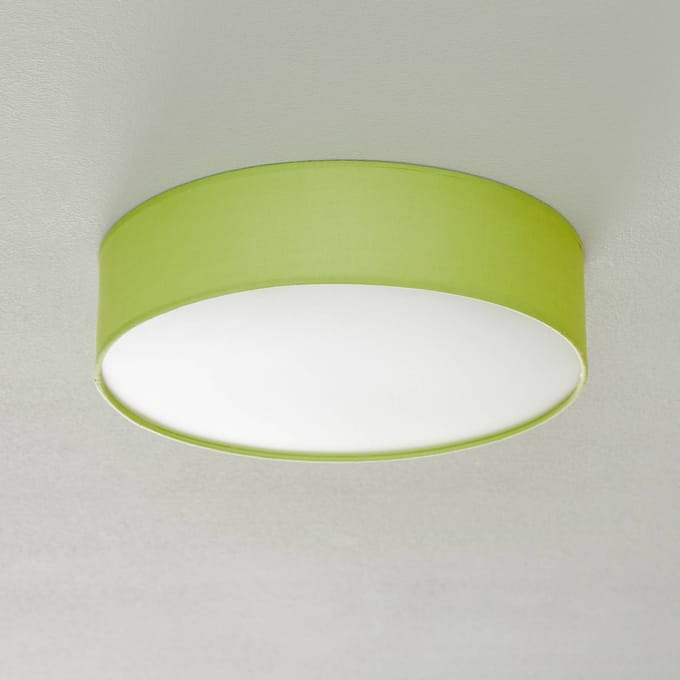 ORION Groene textiel plafondlamp Jitendra