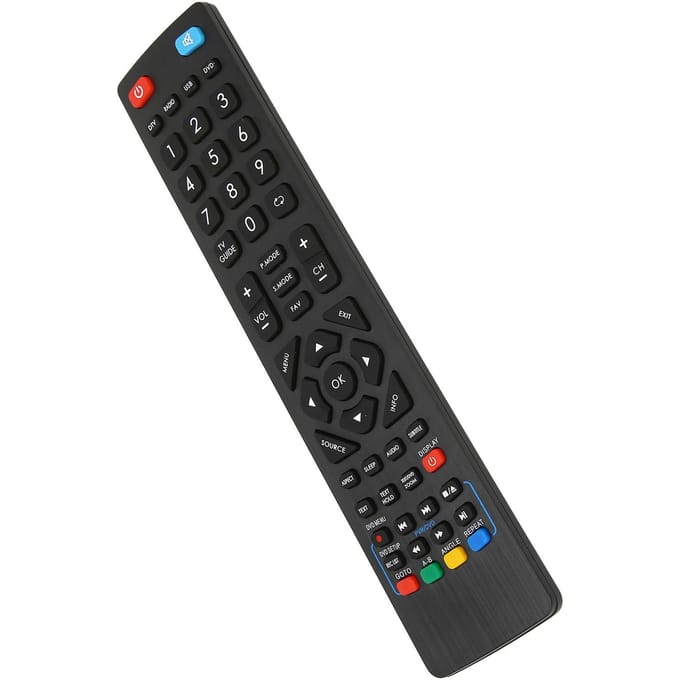 Télécommande TV de remplacement, dispositif de commande domestique adapté à BLAUPUNKT black