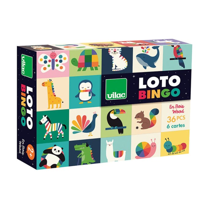 VILAC lottospel Regenboogdieren 2 jr+