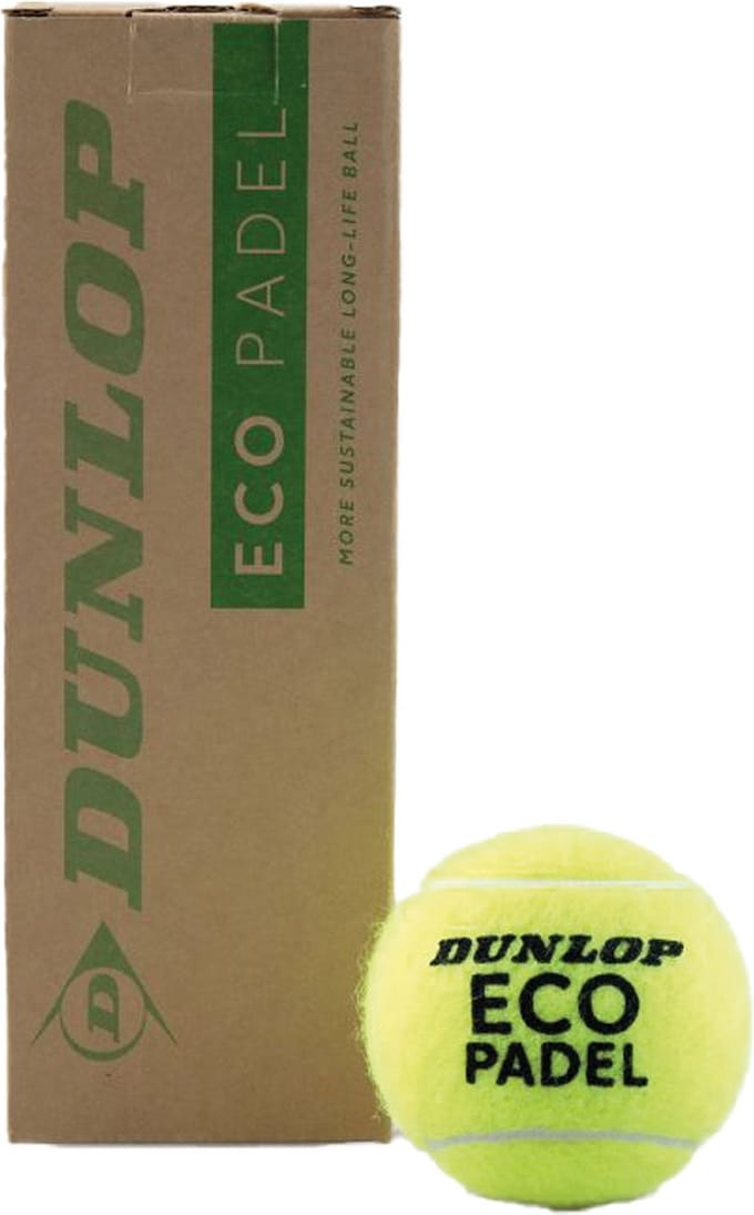 Dunlop- Eco Padel- Padelballen- 3box- Geel
