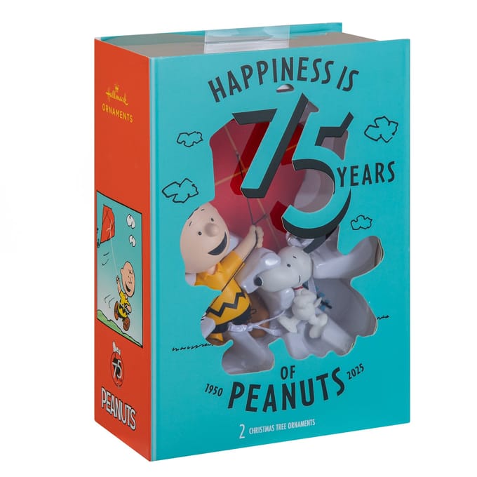 Hallmark Figural Peanuts Charlie & Snoopy Tree Ornament
