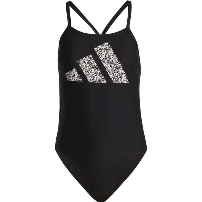 1-delig zwempak met logo-opdruk adidas 3 Bar