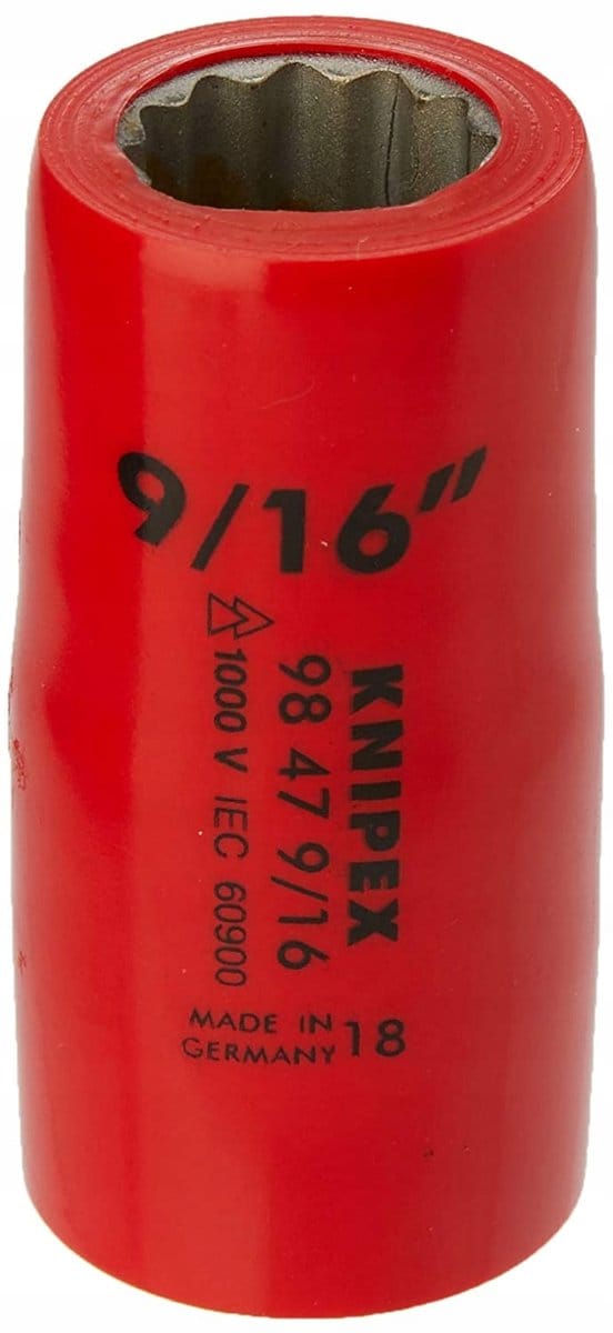 Knipex 98 47 9/16 Doplagssleutel 1/2'' VDE 9/16 Inch