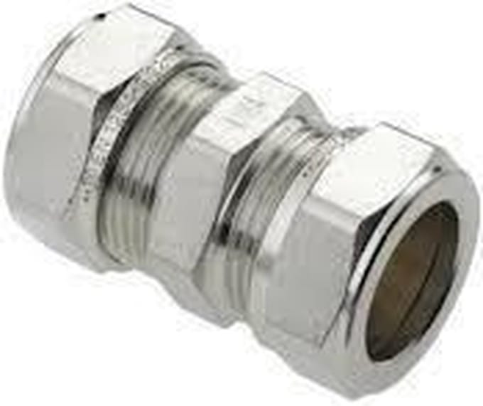 Nik,Knelkoppeling 12X12 Mm Plieger Label Bl/Rd 1St (G/K)