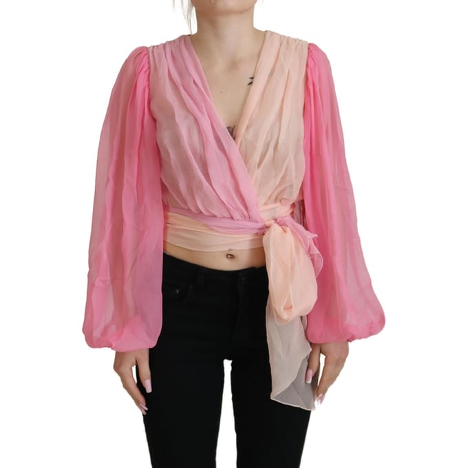 Dolce Gabbana Tsh82995 Zijde Blouse