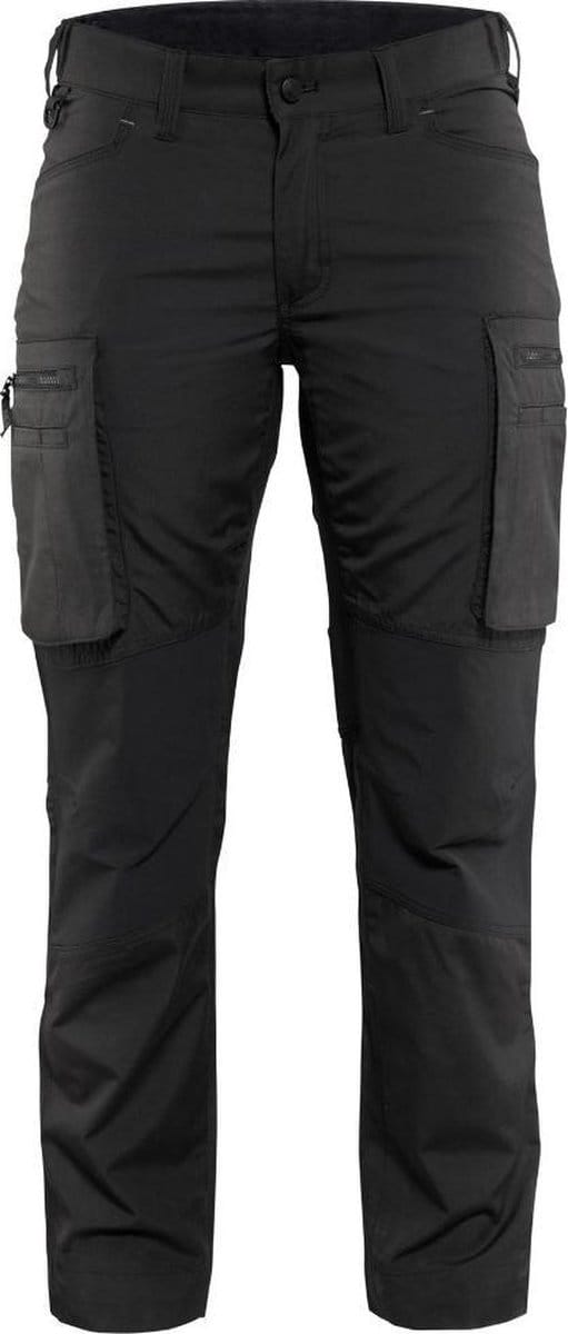 Blaklader Dames Service werkbroek Stretch 7159-1845 - Zwart - C32