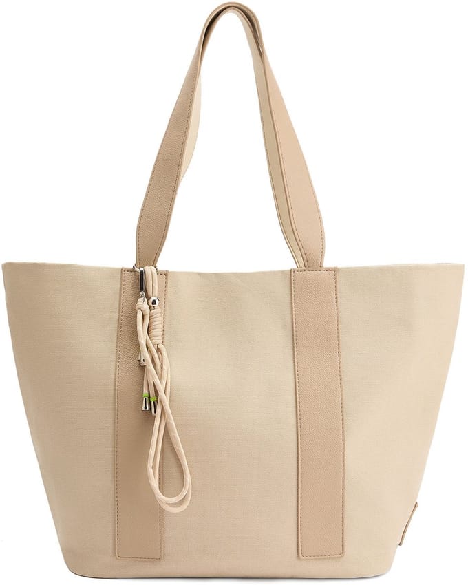 FREDsBRUDER Carry Me Everywhere Shopper Earthy Shades Beige
