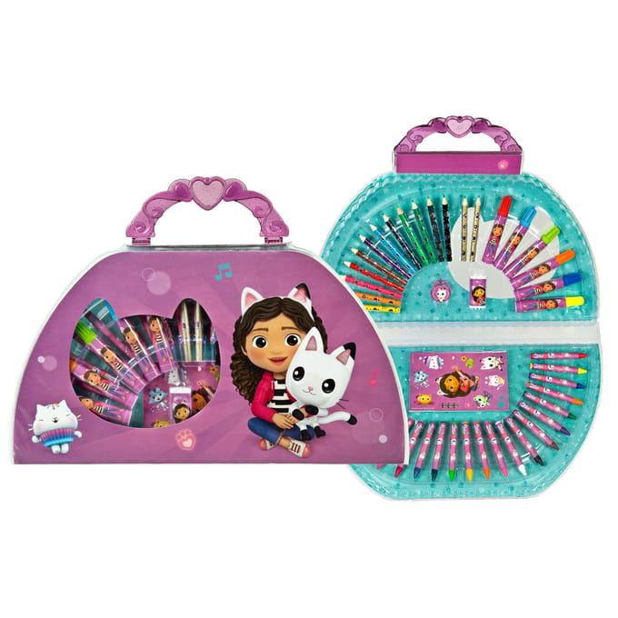 Gabby's Dollhouse Kleurkoffer 51 delig
