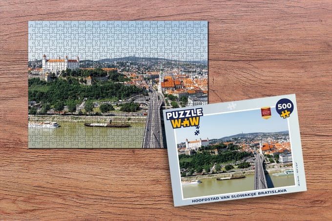 Puzzel Hoofdstad van Slowakije Bratislava - Legpuzzel - Puzzel 500 stukjes