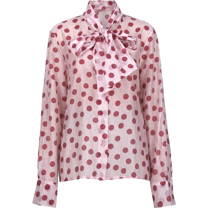 La Femme Blanche - Shirt - 471206 - Roze/rood