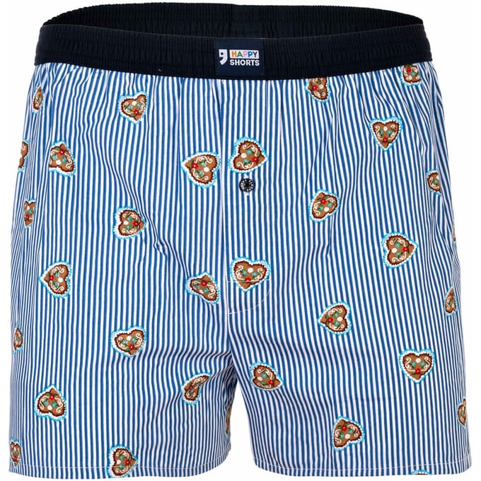 Happy Shorts Geweven boxershorts American Boxershorts Set van 1