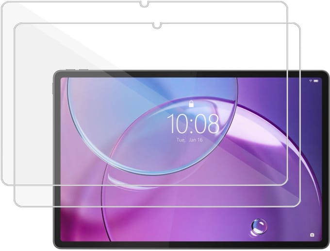 2x TechNow Screenprotector geschikt voor Lenovo Idea Tab Pro Gen 2 Screenprotector - Gehard Glas - Rounded - Proteqt+
