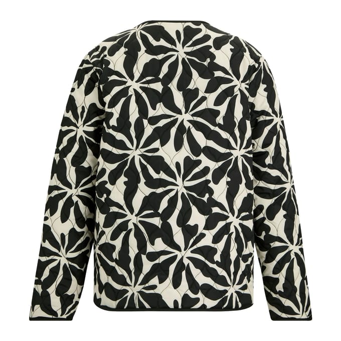 Regatta Dames/Dames Mira Abstract Gebloemd Gewatteerd Jasje (Beige)