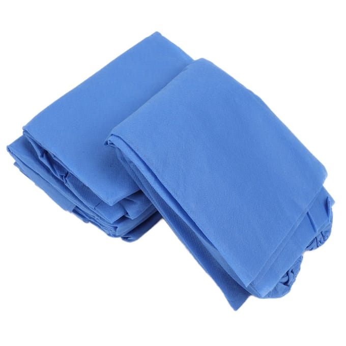 10 stuks Dames Wegwerp Badjas Schoonheidssalon Reis Non-woven Sauna Spa Douchejas blue