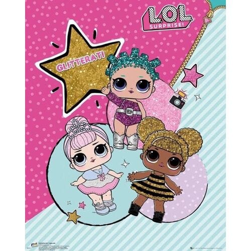 Hole in the Wall L.O.L. Surprise! Mini Poster-Glitterati (Diversen) Nieuw