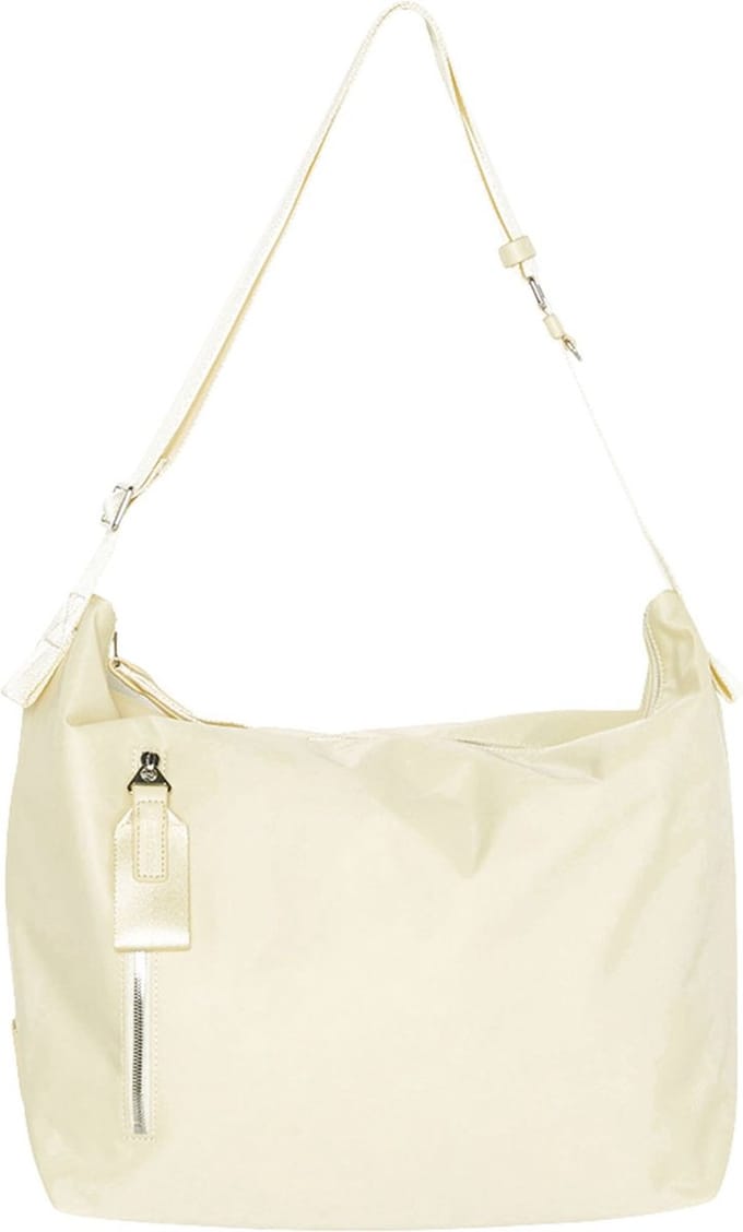 Marc O'Polo schoudertas Hobo Bag Pale Sunflower Lichtgeel