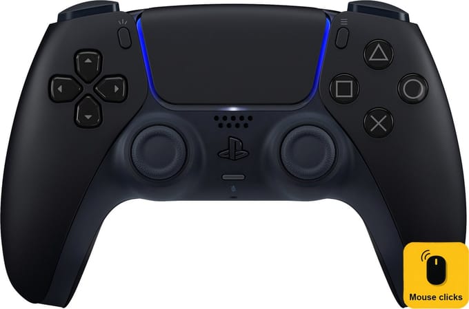 Clever Mouse Click Trigger Controller Black (PS5 compatibel)