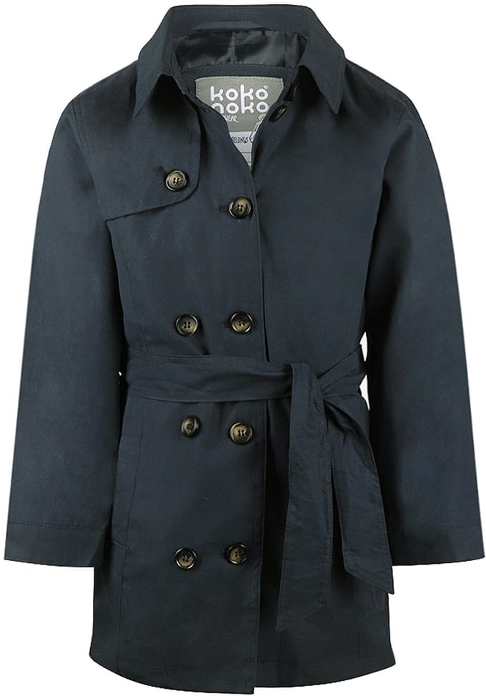 Koko Noko Meisjes Parka Jas - Navy