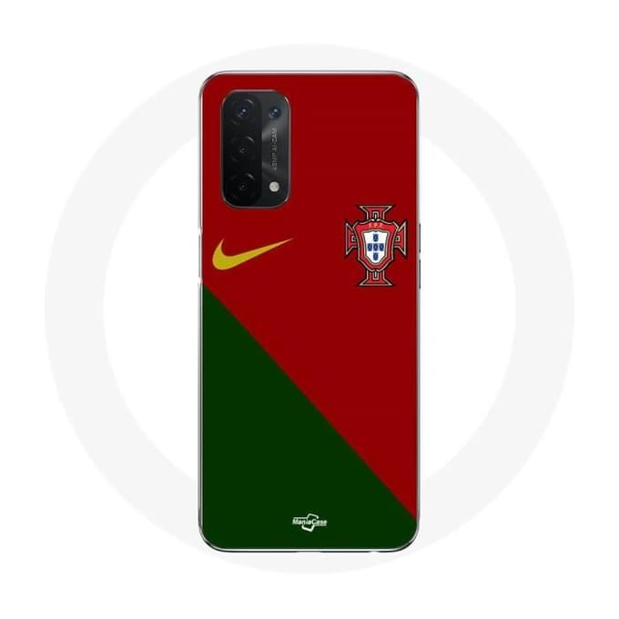 Coque - MANIACASE - Oppo A54 5G - Souple - Maillot Nike - Blanc