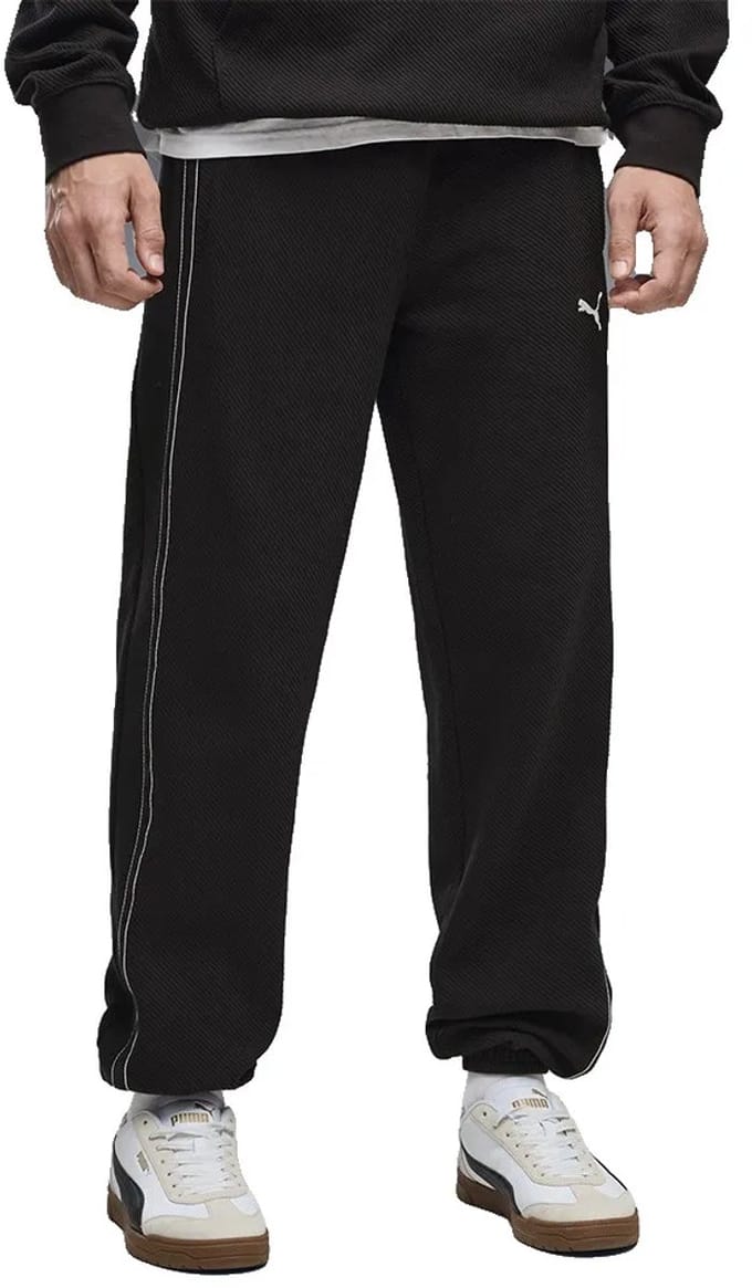 Puma Class Material Cat Logo Trainingsbroek Zwart M Man