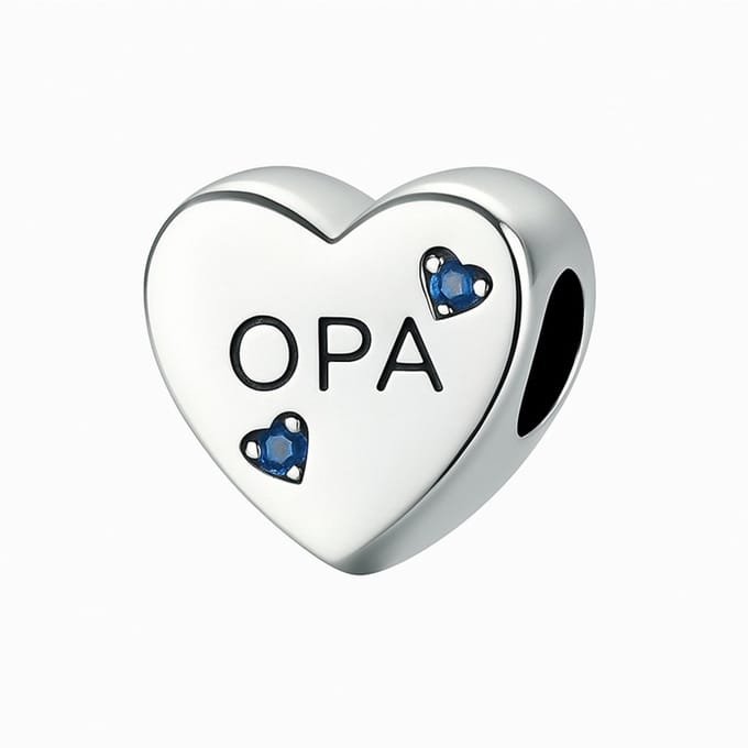 Opa Bedel – 925 Sterling Zilver – Voor je bedelarmband - RomyStones