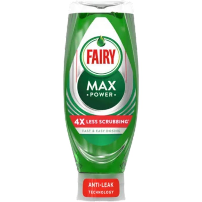 Fairy Vloeibaar Max Power Vaatwasmiddel - 640 ml