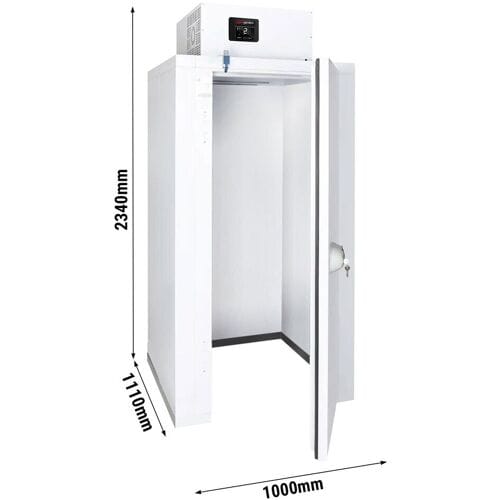 GGM Gastro Kompakte Kühlzelle - 1000x1100mm - 1,59m³ Wit