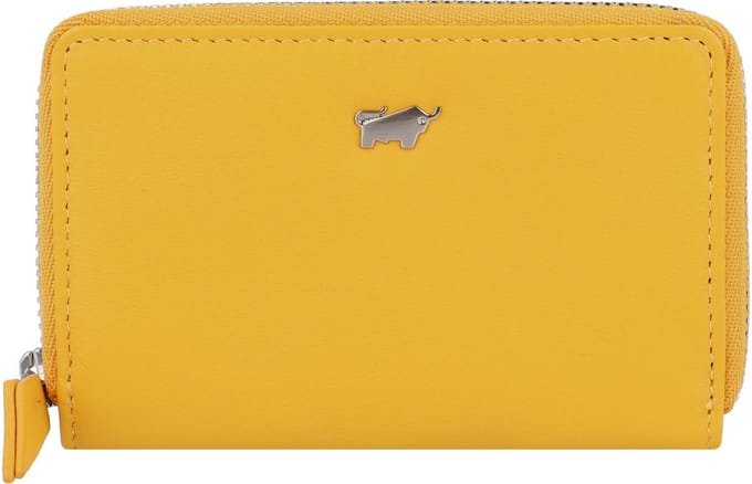 Braun Büffel Sleutelgeval Joy Mini Wallet Sunny Yellow Geel
