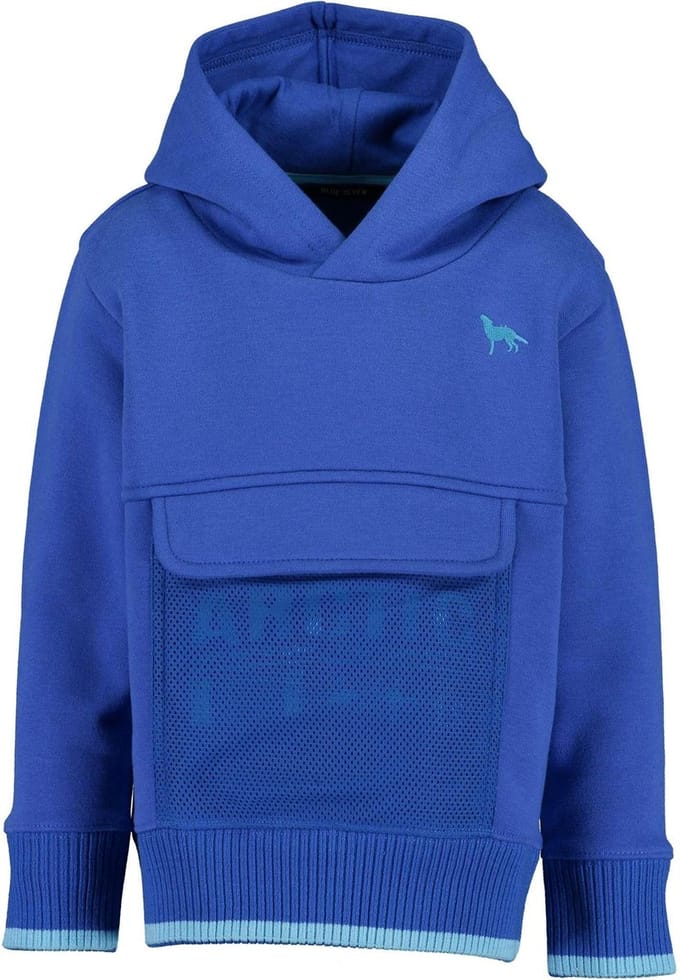 Blue Seven - jongens sweatshirt met capuchon - blauw
