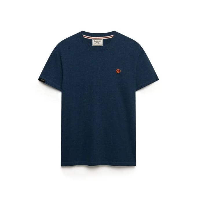 Superdry - SD&Co Logo Geborduurde T-shirt - Heren - T-shirts