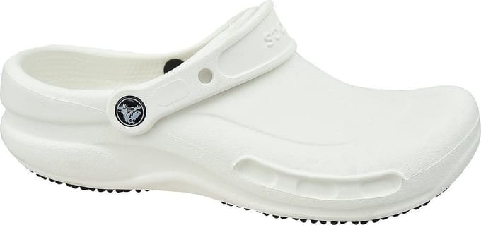 Crocs Bistro Antislip Werkklomp Wit Unisex Sneakers 10075-100 43-44 white