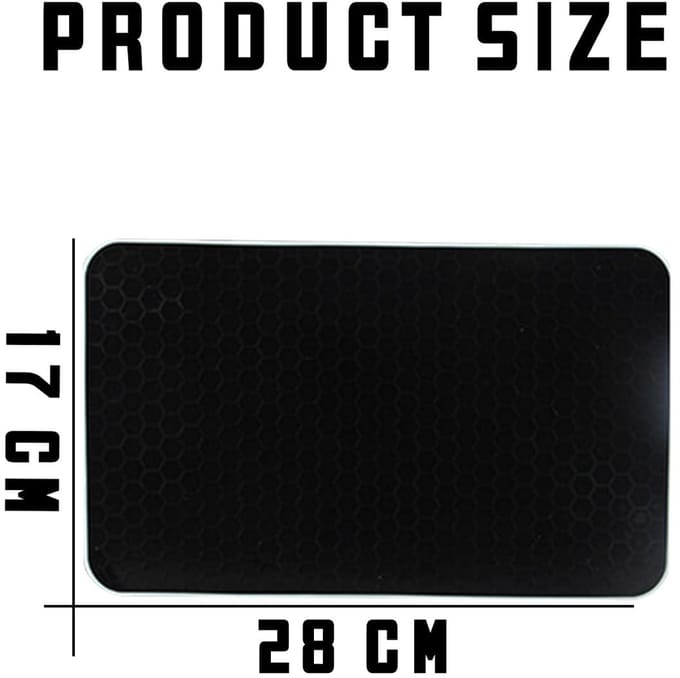 Universele anti-slip mat voor dashboard - multifunctionele auto antislipmat voor mobiele telefoon en sleutels .
