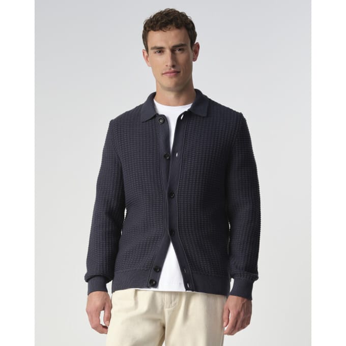 J.C. Rags Bank polo long sleeve