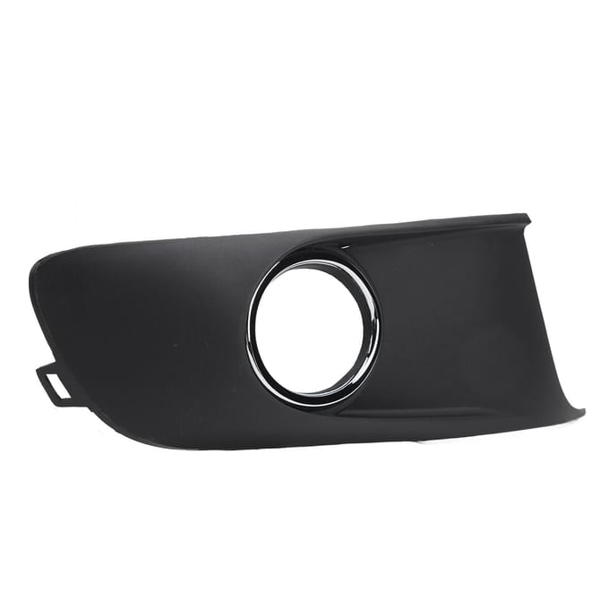 Grille de phare antibrouillard chromée pour pare-chocs avant, garniture de remplacement pour CADDY 2010 à 2015 black