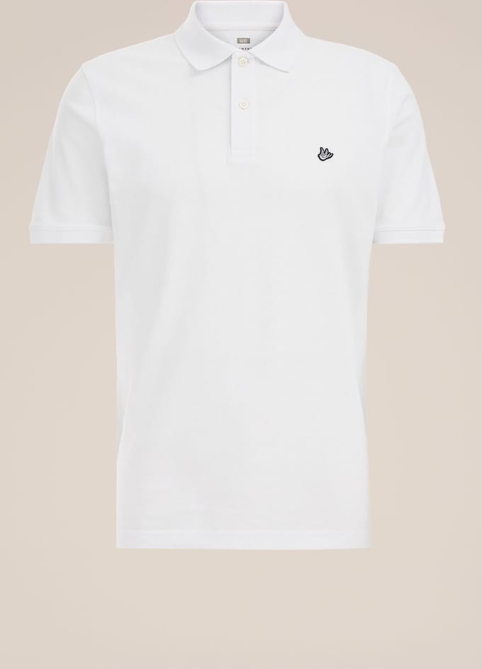 WE Fashion Men's polo with structure