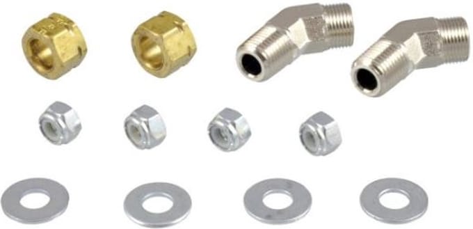 SeaStar Fittingkit 45º voor BayStar stuurpomp (HH4314)