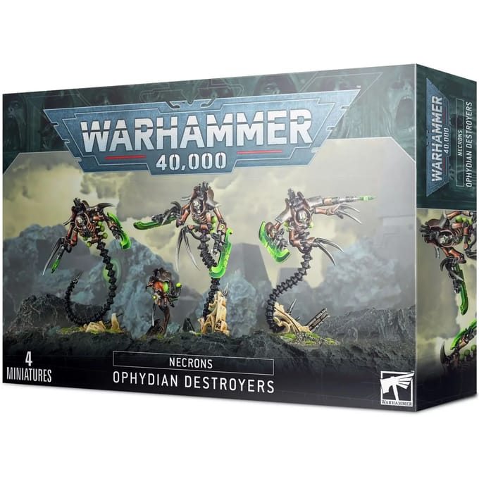 Beeldje Games Workshop Warhammer 40k - Necron Destroyers Ophydiens