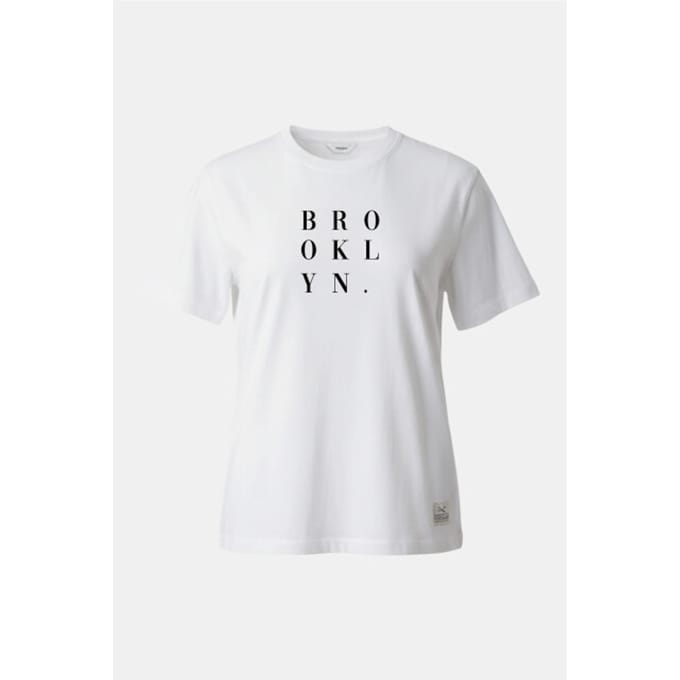 Penn & Ink Bailey 01-55 penn and ink t-shirt print white navy