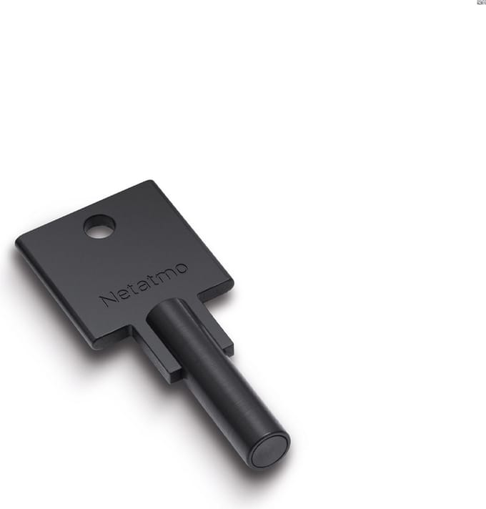Netatmo Elektrisch deurslot - Slimme Sleutel - 1 sleutel - NFC-sleutel - Silver