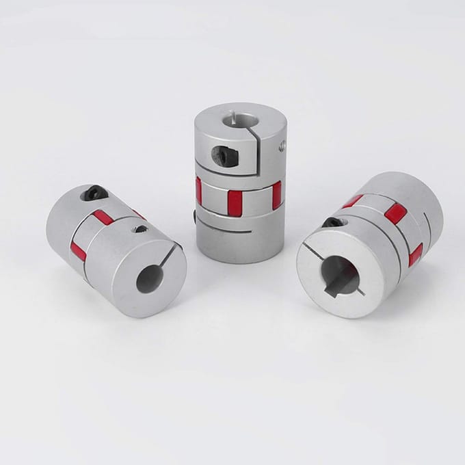 Flexibele Askoppeling - Motor Koppeling - Motor Verbinding - Hoge Draaimomenten - 40x55 mm - Zilverkleurig