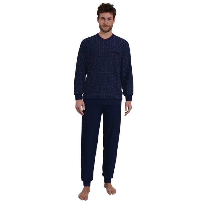 Gotzburg V-hals Biezen Pyjama's