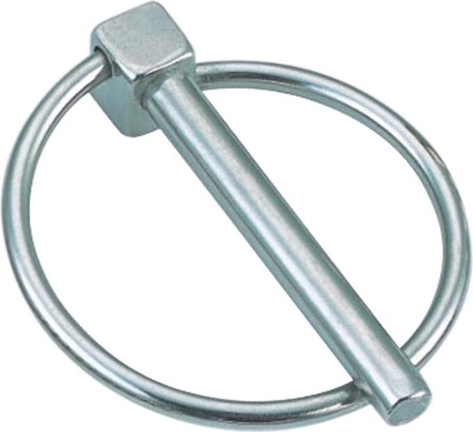 Borgpen met ring 6,0 mm RVS-316