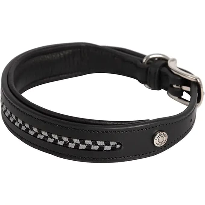 Leren halsband Antarès