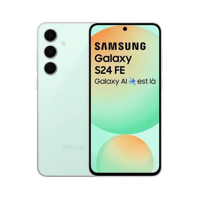 Samsung Galaxy S24 FE 5G Fabrieksontgrendeld eSIM+SIM Android Mobiele Telefoon 8GB RAM 128GB 128GB zwart