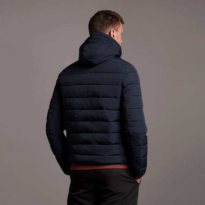 Lyle & Scott Jas winter Lightweight Padded Jacket Blauw